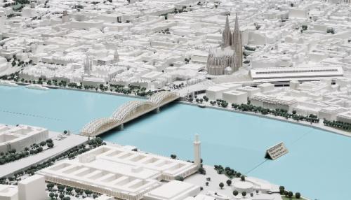 Die Kölner Innenstadt in Miniatur. Foto: Stadt Köln