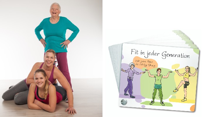Fotos: SPORTART Verlag, Michael Schopps (Buchkarten „Fit in jeder Generation“)